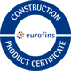Eurofins construction production certificate